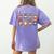 ELL Is My Jam English Language Learner Aide ELL Teacher Women's Comfort Colors T-Shirt Back Print Violet