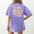 In My English Teacher Era Retro Back To School Literature Men Women Women's Comfort Colors T-Shirt Back Print Violet