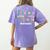 ESL Teacher English As A Second Language Teacher Women's Comfort Colors T-Shirt Back Print Violet ESL Teacher English As A Second Language Teacher Women's Comfort Colors T-Shirt Back Print Violet