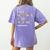 ESL Teacher ESOL Student Cute Retro Back To School First Day Women's Comfort Colors T-Shirt Back Print Violet ESL Teacher ESOL Student Cute Retro Back To School First Day Women's Comfort Colors T-Shirt Back Print Violet