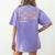 ESL Teacher We All Laugh In The Same Language Women's Comfort Colors T-Shirt Back Print Violet