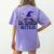 ESL Teacher Witch Halloween Matching Group Costume Women's Comfort Colors T-Shirt Back Print Violet ESL Teacher Witch Halloween Matching Group Costume Women's Comfort Colors T-Shirt Back Print Violet