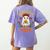 Espooky Vibes Spanish Mexican Halloween Ghost Teachers Women's Comfort Colors T-Shirt Back Print Violet Espooky Vibes Spanish Mexican Halloween Ghost Teachers Women's Comfort Colors T-Shirt Back Print Violet
