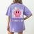 Everyone Communicates Differently Autism Awareness Teacher Women's Comfort Colors T-Shirt Back Print Violet Everyone Communicates Differently Autism Awareness Teacher Women's Comfort Colors T-Shirt Back Print Violet
