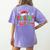 FA LA 8 Christmas Santa FA La Math Teacher Student Women's Comfort Colors T-Shirt Back Print Violet FA LA 8 Christmas Santa FA La Math Teacher Student Women's Comfort Colors T-Shirt Back Print Violet