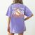 Fab Boo Lous Teacher Retro Ghost Spooky Halloween Costume Women's Comfort Colors T-Shirt Back Print Violet Fab Boo Lous Teacher Retro Ghost Spooky Halloween Costume Women's Comfort Colors T-Shirt Back Print Violet