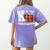 Fall Kindergarten Teacher K Is For Buffalo Plaid Pumpkin Women's Comfort Colors T-Shirt Back Print Violet Fall Kindergarten Teacher K Is For Buffalo Plaid Pumpkin Women's Comfort Colors T-Shirt Back Print Violet