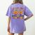 Fall In Love With Learning Teacher Student Autumn Pumpkin Women's Comfort Colors T-Shirt Back Print Violet Fall In Love With Learning Teacher Student Autumn Pumpkin Women's Comfort Colors T-Shirt Back Print Violet