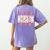 Are You Fall-O-Ween Directions Halloween Teacher Ghost Women's Comfort Colors T-Shirt Back Print Violet Are You Fall-O-Ween Directions Halloween Teacher Ghost Women's Comfort Colors T-Shirt Back Print Violet