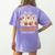 Are You Fall O Ween Directions Teacher Halloween Boo Ghost Women's Comfort Colors T-Shirt Back Print Violet Are You Fall O Ween Directions Teacher Halloween Boo Ghost Women's Comfort Colors T-Shirt Back Print Violet