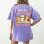 Are You Fall O Ween Directions Teacher Halloween Dog Ghost Women's Comfort Colors T-Shirt Back Print Violet Are You Fall O Ween Directions Teacher Halloween Dog Ghost Women's Comfort Colors T-Shirt Back Print Violet