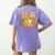 Fall Teacher Pumpkin Coquette Bow Autumn Classroom Women's Comfort Colors T-Shirt Back Print Violet Fall Teacher Pumpkin Coquette Bow Autumn Classroom Women's Comfort Colors T-Shirt Back Print Violet