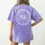 Family And Consumer Sciences FACS FCS Teacher Women's Comfort Colors T-Shirt Back Print Violet