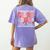 Field Day Red Team Outdoor Field Day Games For Kids Teacher Women's Comfort Colors T-Shirt Back Print Violet