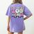 Field Zoo Trip Shirt For Teacher First Grade Crew For Men Women Kids Women's Comfort Colors T-Shirt Back Print Violet Field Zoo Trip Shirt For Teacher First Grade Crew For Men Women Kids Women's Comfort Colors T-Shirt Back Print Violet
