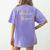 Fifth Grade Dream Team 5th Grade First Day Of School Teacher Women's Comfort Colors T-Shirt Back Print Violet
