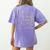Fifth Grade Squad Adventure Camping 5th Grade Teacher Kids Women's Comfort Colors T-Shirt Back Print Violet Fifth Grade Squad Adventure Camping 5th Grade Teacher Kids Women's Comfort Colors T-Shirt Back Print Violet