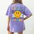 Fifth Grade Team Teachers Boys Girls Retro Smile 5th Grade Women's Comfort Colors T-Shirt Back Print Violet Fifth Grade Team Teachers Boys Girls Retro Smile 5th Grade Women's Comfort Colors T-Shirt Back Print Violet