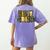 First 1St Grade Camo Camouflage Boy Teacher Back To School Women's Comfort Colors T-Shirt Back Print Violet