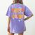 First Grade Dream Retro Team Fall Halloween Spooky Teachers Women's Comfort Colors T-Shirt Back Print Violet First Grade Dream Retro Team Fall Halloween Spooky Teachers Women's Comfort Colors T-Shirt Back Print Violet