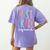 First Grade Squad 1st Grade Teacher Crew Back To School Team Women's Comfort Colors T-Shirt Back Print Violet First Grade Squad 1st Grade Teacher Crew Back To School Team Women's Comfort Colors T-Shirt Back Print Violet