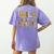 Fun Zoo Animal Print Teacher Shirts Wild About My Students Women's Comfort Colors T-Shirt Back Print Violet Fun Zoo Animal Print Teacher Shirts Wild About My Students Women's Comfort Colors T-Shirt Back Print Violet