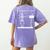 Funny Skeleton Music Teacher I'Ll Wait Until It's Quiet Women's Comfort Colors T-Shirt Back Print Violet