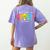 Your Future Is Bright Educator Teacher Student Women's Comfort Colors T-Shirt Back Print Violet Your Future Is Bright Educator Teacher Student Women's Comfort Colors T-Shirt Back Print Violet