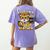 Future Teacher Graphic For Boys Inspiring Young Minds Women's Comfort Colors T-Shirt Back Print Violet
