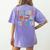 Future Teacher Costume For Kids Girls Boys Men Women Women's Comfort Colors T-Shirt Back Print Violet
