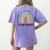 Future Teacher Cute Rainbow Leopard Teacher Outfit For Men Women Girls Kids Women's Comfort Colors T-Shirt Back Print Violet Future Teacher Cute Rainbow Leopard Teacher Outfit For Men Women Girls Kids Women's Comfort Colors T-Shirt Back Print Violet