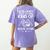 Geology Outfit Geology Teacher Geology Department Geologist Women's Comfort Colors T-Shirt Back Print Violet