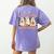 Ghost Are You Fall-O-Ween Directions Teacher Halloween Women's Comfort Colors T-Shirt Back Print Violet Ghost Are You Fall-O-Ween Directions Teacher Halloween Women's Comfort Colors T-Shirt Back Print Violet