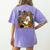 Ghost Library Reading Books Halloween Librarian Teacher Women's Comfort Colors T-Shirt Back Print Violet Ghost Library Reading Books Halloween Librarian Teacher Women's Comfort Colors T-Shirt Back Print Violet
