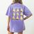 Ghosts Halloween Montessori Teacher Educator Costume Women's Comfort Colors T-Shirt Back Print Violet Ghosts Halloween Montessori Teacher Educator Costume Women's Comfort Colors T-Shirt Back Print Violet