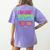 In My Glowing Teacher Era Groovy Colorful Bright Women's Comfort Colors T-Shirt Back Print Violet In My Glowing Teacher Era Groovy Colorful Bright Women's Comfort Colors T-Shirt Back Print Violet