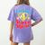 Grade 4 Super Squad Superhero Teacher Team Women's Comfort Colors T-Shirt Back Print Violet Grade 4 Super Squad Superhero Teacher Team Women's Comfort Colors T-Shirt Back Print Violet