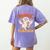 Groovy Faboolous Spooky Music Teacher Halloween Men Women Women's Comfort Colors T-Shirt Back Print Violet Groovy Faboolous Spooky Music Teacher Halloween Men Women Women's Comfort Colors T-Shirt Back Print Violet
