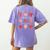 Groovy Kindergarten Is My Jam Strawberry Kinder Team Teacher Women's Comfort Colors T-Shirt Back Print Violet Groovy Kindergarten Is My Jam Strawberry Kinder Team Teacher Women's Comfort Colors T-Shirt Back Print Violet