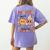 Groovy Pumpkin Spice Makes Teacher Nice Fall Thanksgiving Women's Comfort Colors T-Shirt Back Print Violet Groovy Pumpkin Spice Makes Teacher Nice Fall Thanksgiving Women's Comfort Colors T-Shirt Back Print Violet