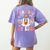 Groovy Teaching My Boos Teacher Ghost Halloween Teacher Women's Comfort Colors T-Shirt Back Print Violet Groovy Teaching My Boos Teacher Ghost Halloween Teacher Women's Comfort Colors T-Shirt Back Print Violet