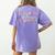 Groovy Teaching Future Engineers Teacher Engineering School Men Women Women's Comfort Colors T-Shirt Back Print Violet
