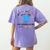 Growth Mindset Tee Teacher Quotes Men Women Kids Women's Comfort Colors T-Shirt Back Print Violet