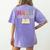 Ha Ha Made You Read Reading Teacher Teaching Women's Comfort Colors T-Shirt Back Print Violet Ha Ha Made You Read Reading Teacher Teaching Women's Comfort Colors T-Shirt Back Print Violet