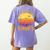 Halloween Costume Teacher Love Brains Zombie Women's Comfort Colors T-Shirt Back Print Violet Halloween Costume Teacher Love Brains Zombie Women's Comfort Colors T-Shirt Back Print Violet
