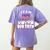 Halloween Costume Team SPED Teacher Special Education Women's Comfort Colors T-Shirt Back Print Violet