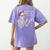 Halloween Math Teacher Skeleton Six Seven Meme Brainrot Women's Comfort Colors T-Shirt Back Print Violet Halloween Math Teacher Skeleton Six Seven Meme Brainrot Women's Comfort Colors T-Shirt Back Print Violet