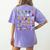 Halloween Nursery Teacher Shirt Halloween Alphabet Women's Comfort Colors T-Shirt Back Print Violet Halloween Nursery Teacher Shirt Halloween Alphabet Women's Comfort Colors T-Shirt Back Print Violet