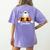 Halloween PE Teacher Ghosts Pumpkins Sports Lover Women's Comfort Colors T-Shirt Back Print Violet Halloween PE Teacher Ghosts Pumpkins Sports Lover Women's Comfort Colors T-Shirt Back Print Violet