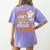Halloween Preschool Teacher You Can't Scare Me Im A Teacher Women's Comfort Colors T-Shirt Back Print Violet